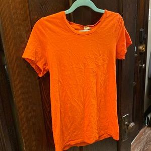 Orange shirt